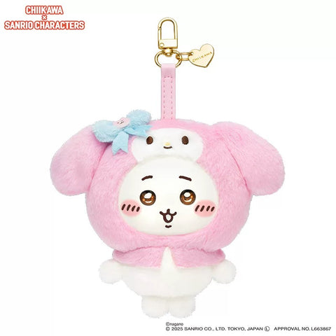 Chiikawa x Sanrio Kiramekko Vinyl Plush Pendant Blind Box