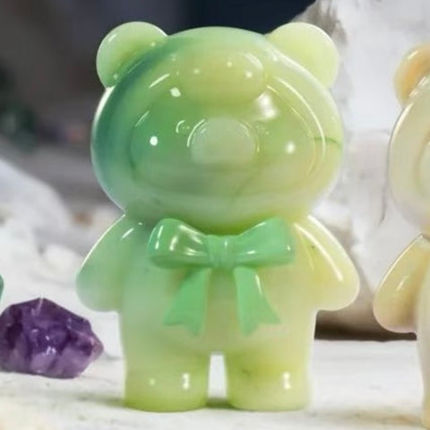 Lulu the Piggy Miniature Mineral Ore Teddy Mining Series
