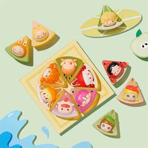 Popmart Summer Fruit Slices Mini Bean Series