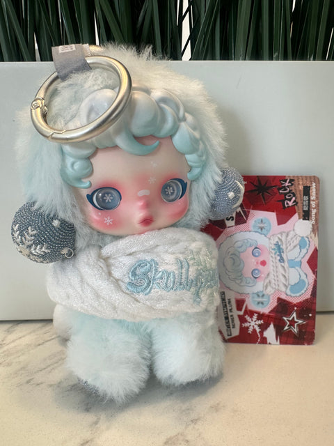 Sunday Claim Sale - SKULLPANDA Blue Winter Plush Pendant