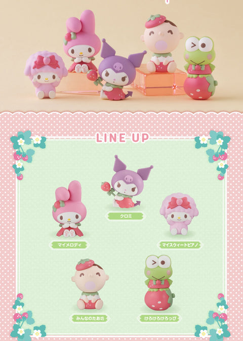 Bandai Sanrio Strawberry Gachapon Series