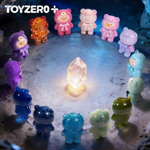 Lulu the Piggy Miniature Mineral Ore Teddy Mining Series