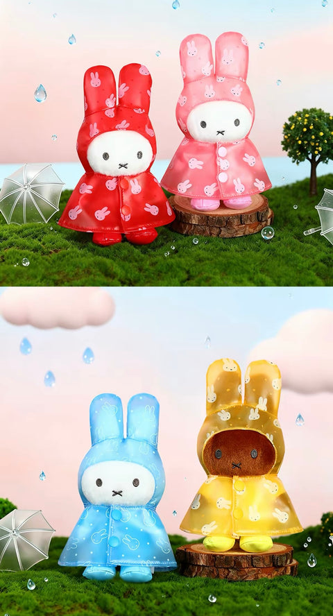 VIPO x Miffy Raincoat Plushie Blind Box Series