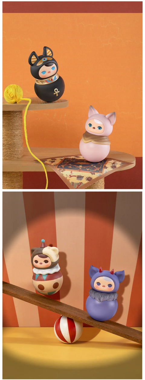 Pucky Roly Poly Tumbler Kitty Blind Box Series