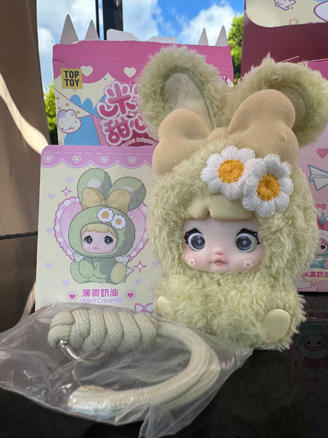 Sunday Claim Sale - Nommi Sweet Bunny - Mint Cream Bunny Charm