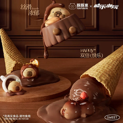 Tuntun Capybara China Pop Up Exclusive Chocolate Minis