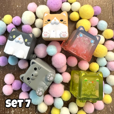 ChocoTeddy Square Cats Jenga Miniature Blind Bag Series 1