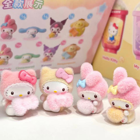 Moetch x Sanrio Fuzzy Rainbow Babies Minis