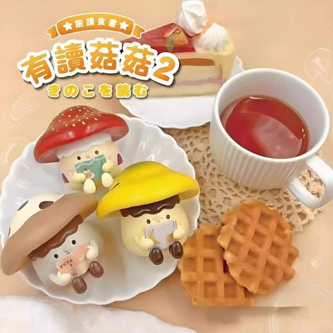 Jinart Reading Mushroom Blind Box Series 2