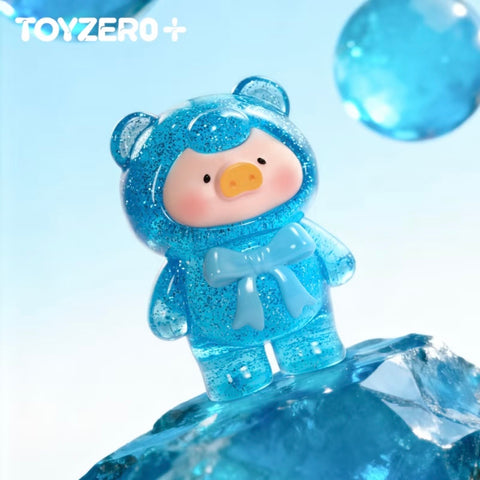 Lulu the Piggy Miniature Mineral Ore Teddy Mining Series
