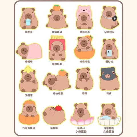 Mini Capybara Bean Series