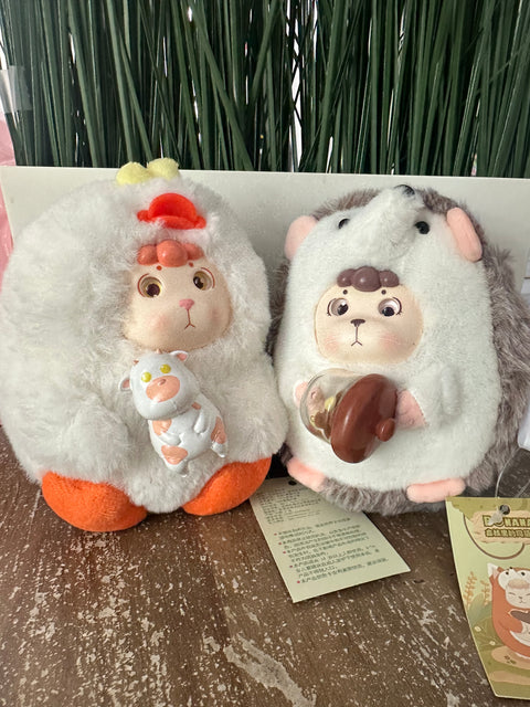 Clearance 94 - Bonana plush pair of 2