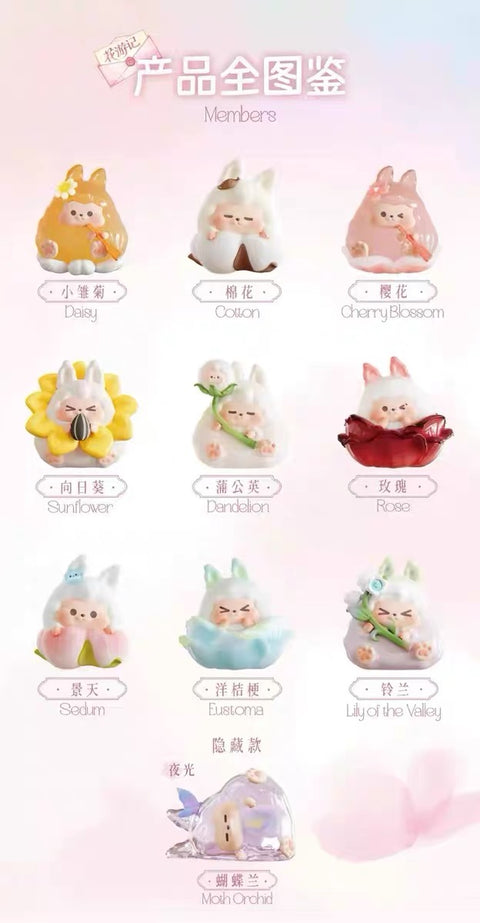 Rabbit Kiki Flower Blind Box Series
