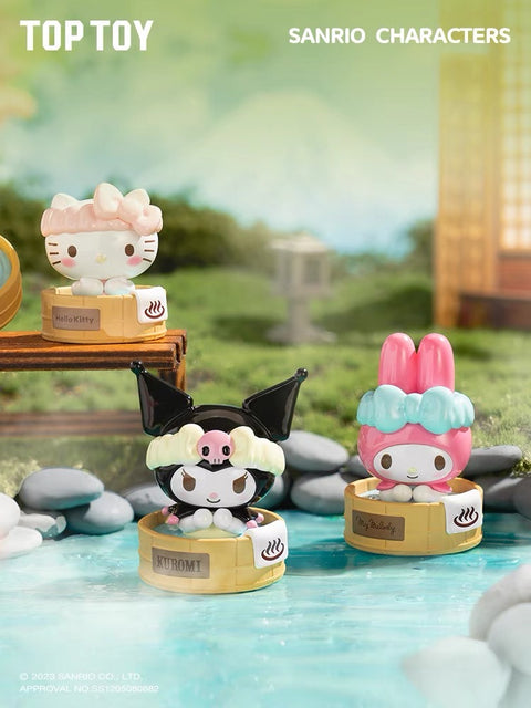 TopToy Sanrio Onsen Hot Springs Bathtub Miniature Series