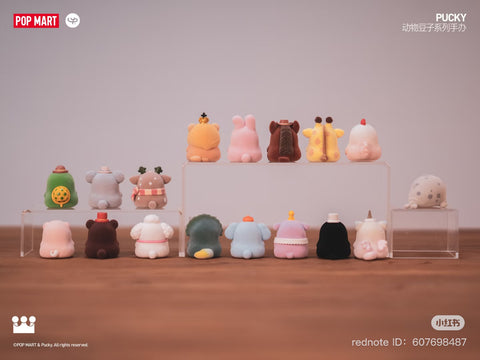 POPMART PUCKY Animal Beanie Blind Box Series