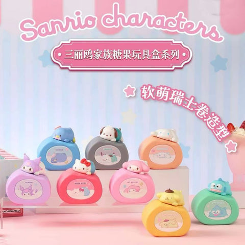 Bandai Sanrio Swiss Roll Candy Series