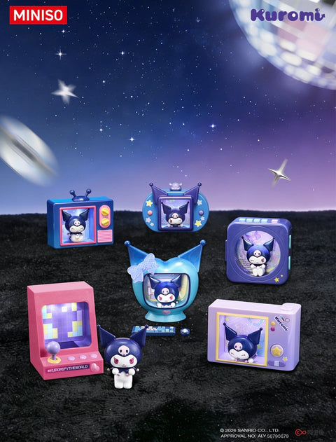 Miniso x Kuromi Neon Sweetheart Blind Box Series