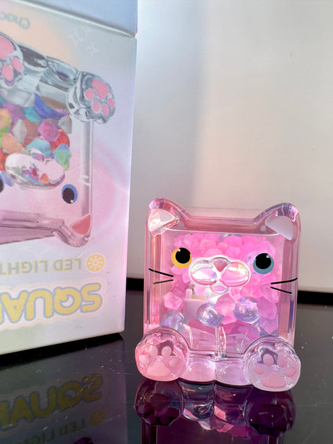 Sunday Claim Sale - Pink Cat MIDI Box Cat Light Up