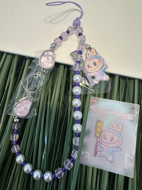 Sunday Claim Sale - Labubu Purple phone Charm