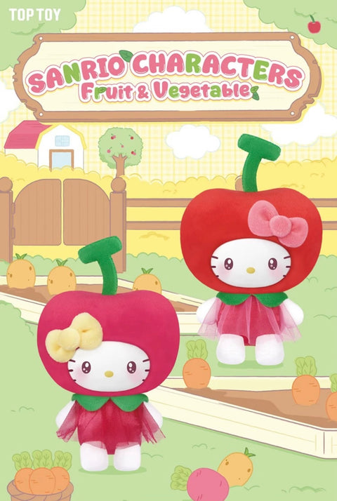 TopToy x Sanrio Fruit & Vegetable Plush Pendant Blind Box Series