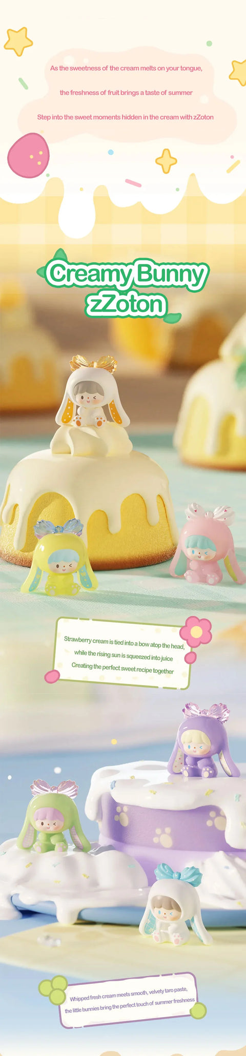 Zzoton x Molinta Sweet Cream Miniature Series