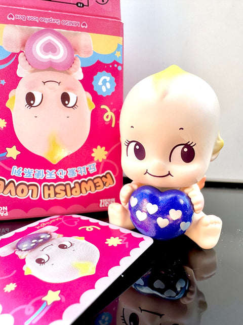 Sunday Claim Sale - Kewpish Love blue Heart