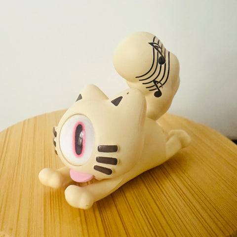 Strawberry Mousetta Downy Evil Eyes Kitty Miniature Series