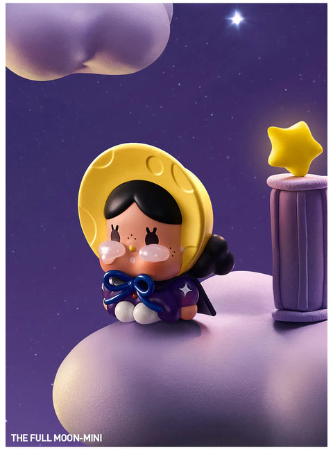 Popmart Cry Baby Crying to the Moon Baby Sitting Series Blind Box Series