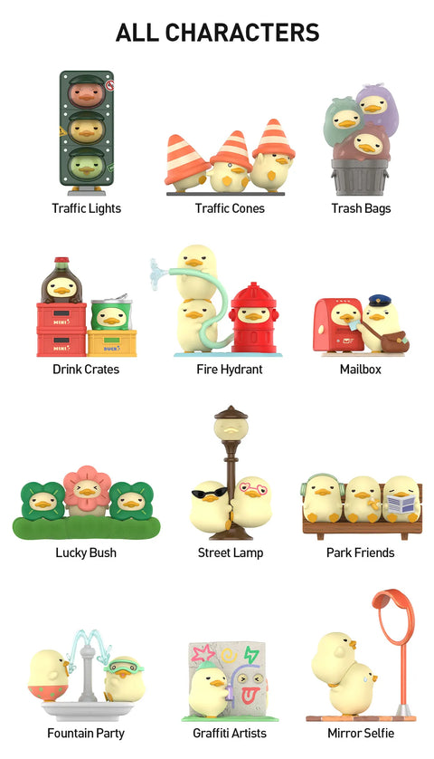 Popmart x Mini Duckoo CityWalk Series