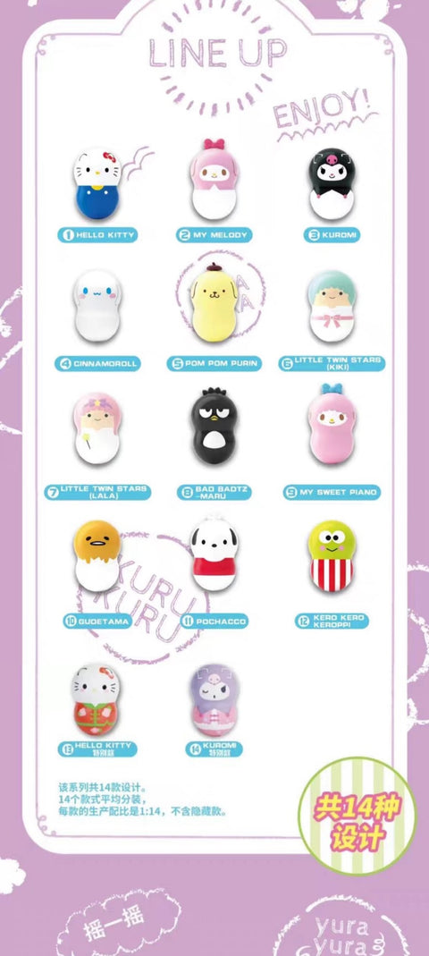 Sanrio Coonuts Minis by Bandai