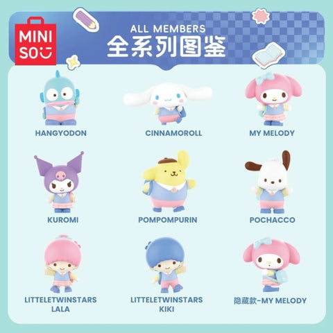 Miniso x Sanrio Back to School Blind Box Series