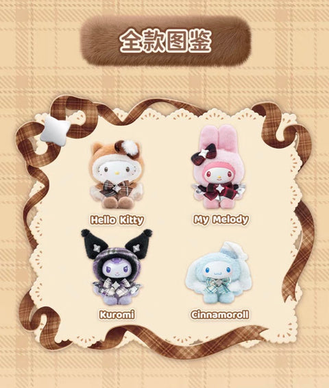 Moetch x Sanrio Fluffy Snuggles Plush Pendant Blind Box Series