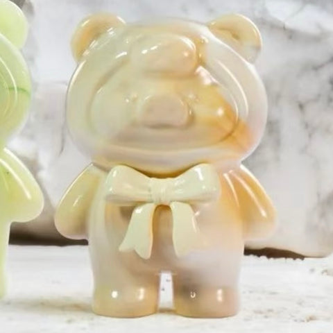 Lulu the Piggy Miniature Mineral Ore Teddy Mining Series
