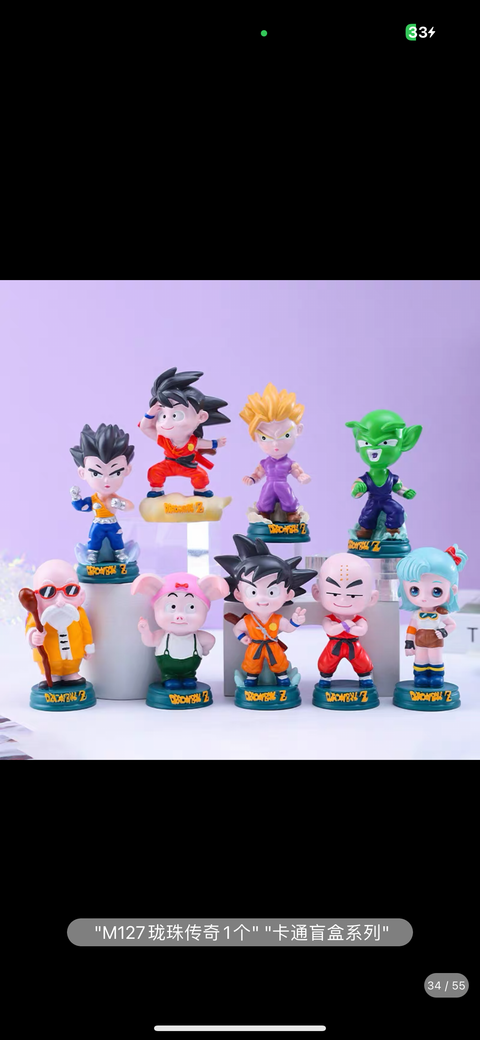 Dragon Ball Z Blind Box Series