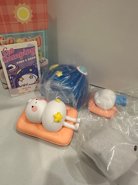 Sunday Claim Sale - Popmart Bobo and Coco sleeping under the stars