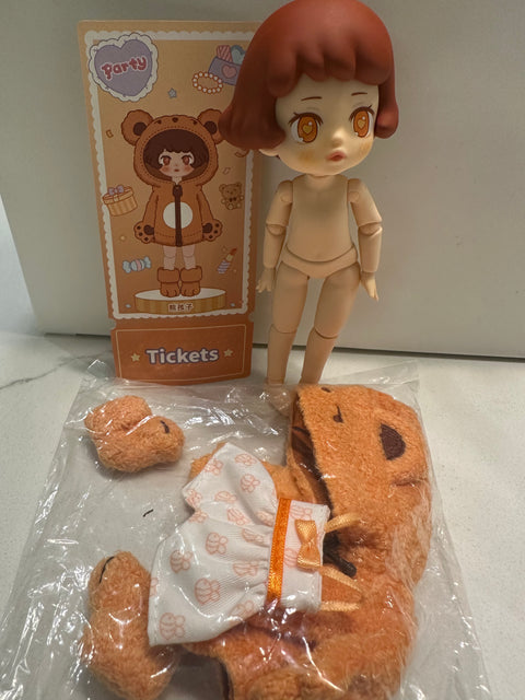 Sunday Claim Sale - Bear BJD doll
