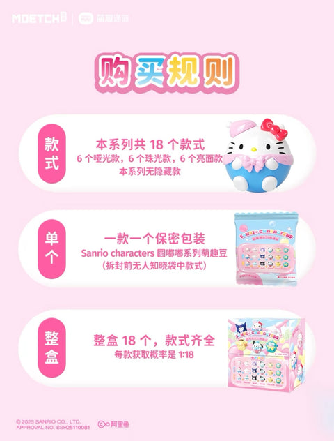 Moetch x Sanrio Round and Chubby Winter Minis
