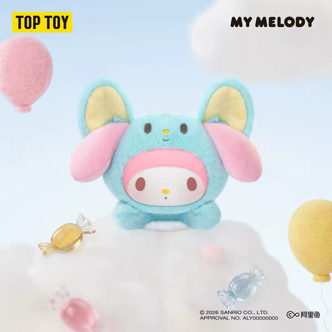 TopToy x Sanrio Sweet Whispers Plush Pendant Blind Box Series