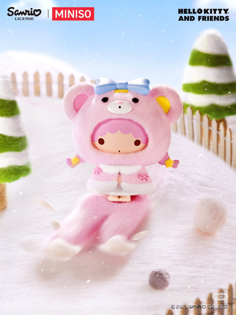 Miniso x Sanrio Winter Coat Face Changing Pendant Blind Box Series