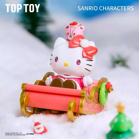 TopToy 2025 Sanrio Christmas Sleigh Cozy Ride Blind Box Series
