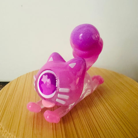 Strawberry Mousetta Downy Evil Eyes Kitty Miniature Series