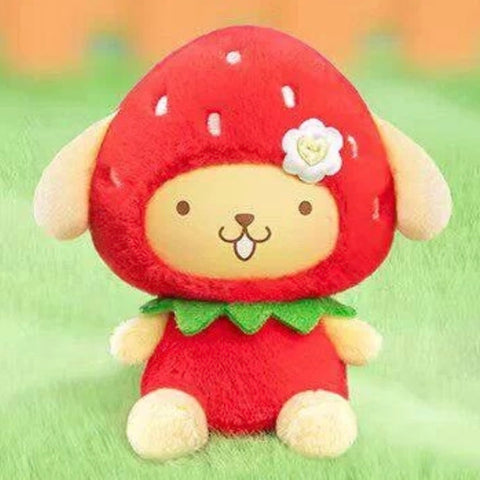 TopToy x Sanrio Strawberry Plushie Charm Blind Box Series