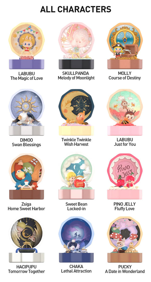 Popmart Romantic Ring Box Series 4 Blind Box Series