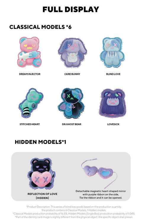 F.UN Shinwoo Rag Bear Clinic Plush Hanger Blind Box Series