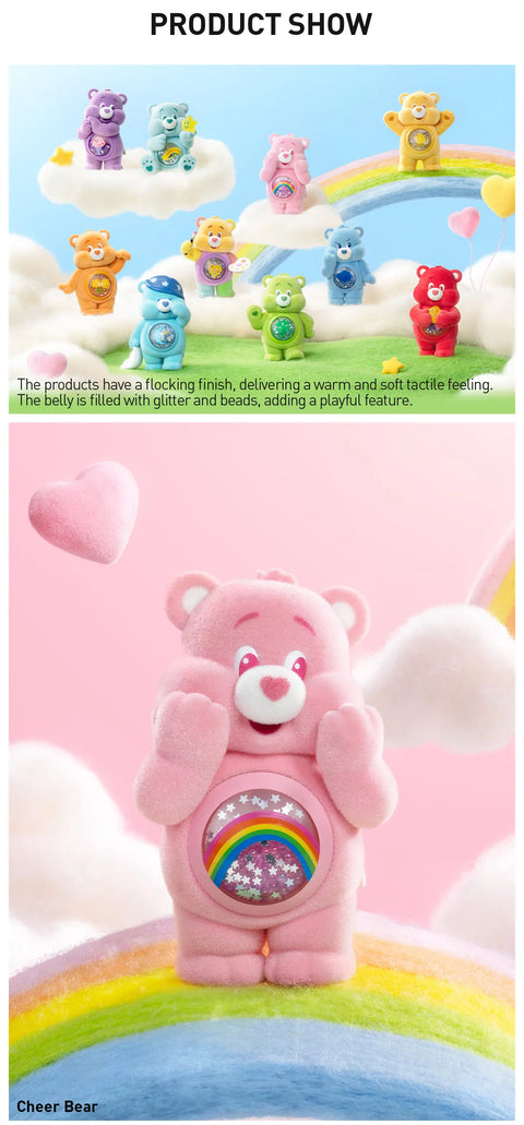 Pop Mart Care Bears Colorful Hugs Series Figures Single