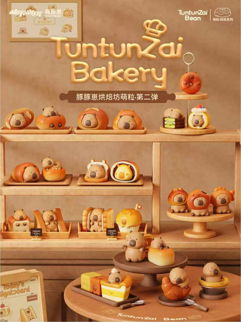 TuanTuan Zai Capybara Bread Bakery Miniature Series 2