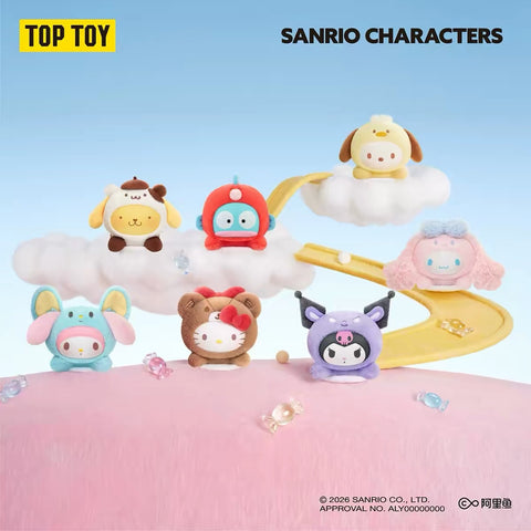 TopToy x Sanrio Sweet Whispers Plush Pendant Blind Box Series