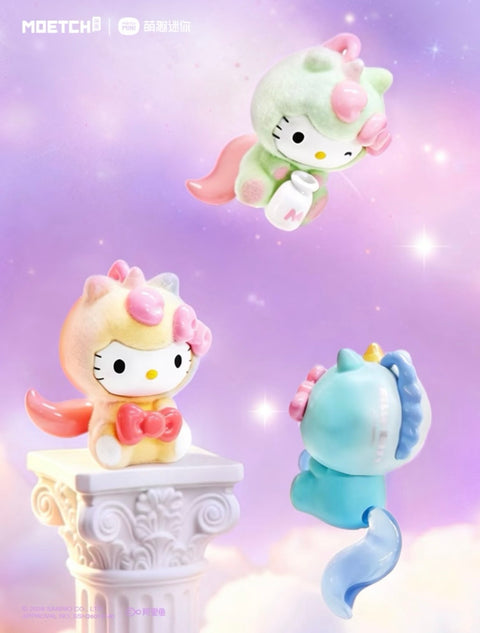 Moetch x Hello Kitty Dreamy Rainbow Unicorn Miniature Series