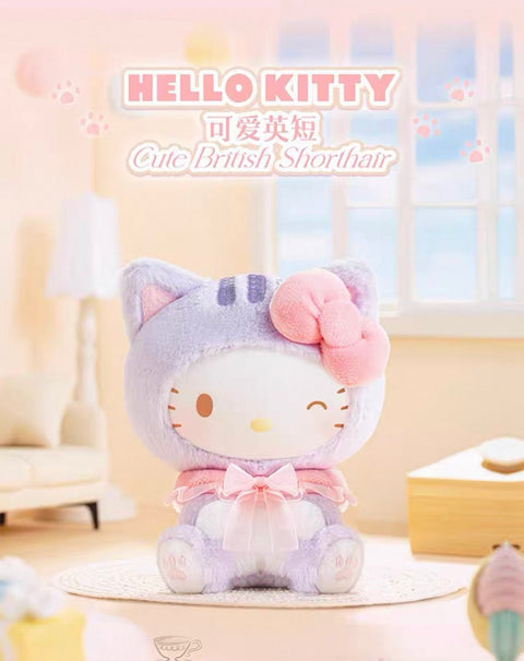 TopToy x Sanrio Play with Kitten Plush Charm Series