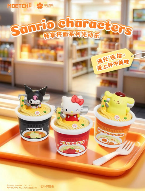 Moetch x Sanrio Yummy Ramen Blind Box Series
